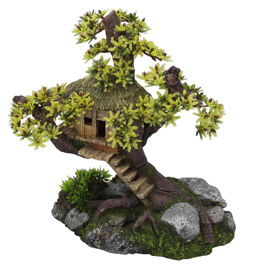 Aqua D'ella Boomhut Met Planten 1 Aqua D'ella Boomhut Met Planten