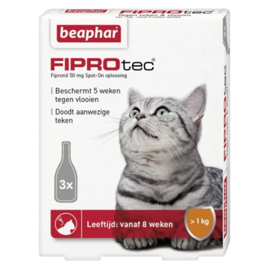 Beaphar Fiprotec Spot-on Kat 1 Beaphar Fiprotec Spot-on Kat