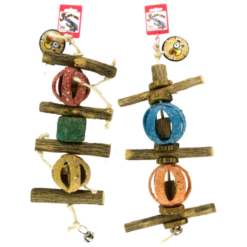 Birrdeeez Double Circus Ball & Sekelbos Toy