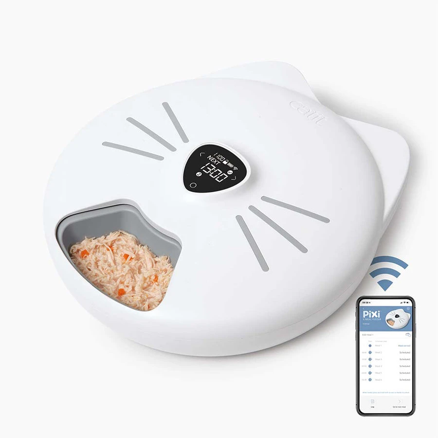Catit Pixi Smart 6-meal Feeder 1 Catit Pixi Smart 6-meal Feeder