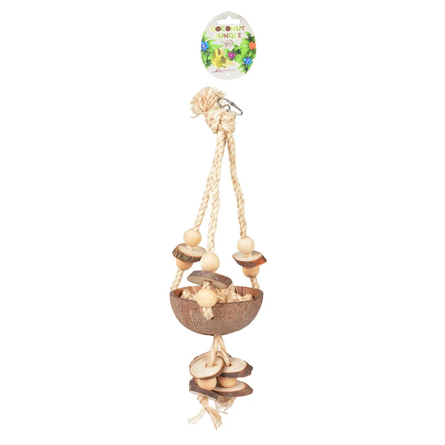 Duvo+ Coconut Jungle Schommel 2 Duvo+ Coconut Jungle Schommel - Afbeelding 2