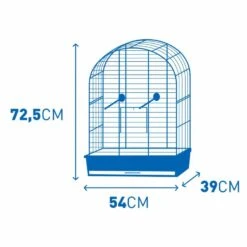 Duvo+ Vogelkooi Emma Blauw -Trixie || Duvo || EXO TERRA Verkoopwinkel duvo vogelkooi emma blauw 2