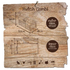 Duvo+ Woodland Kippen En Konijnen Hok -Trixie || Duvo || EXO TERRA Verkoopwinkel duvo woodland kippen en konijnen hok 2
