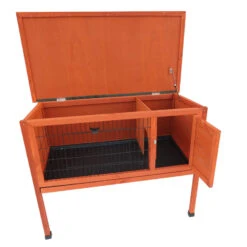 Duvo+ Woodland Konijnenhok Charlie Classic Houtkleurig