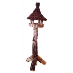 Junai.nl Berkenvoederhuis Met Wilgentenen Dak