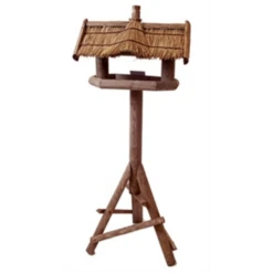 Junai.nl Vogelhuis Met Rieten Stulpdak