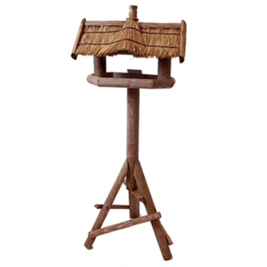 Junai.nl Vogelhuis Met Rieten Stulpdak 1 Junai.nl Vogelhuis Met Rieten Stulpdak