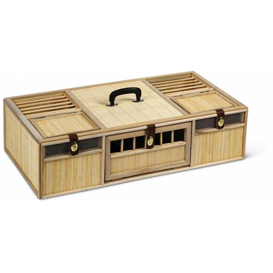 Natural Bamboe Transport Mand / Opleermand 1 Natural Bamboe Transport Mand / Opleermand