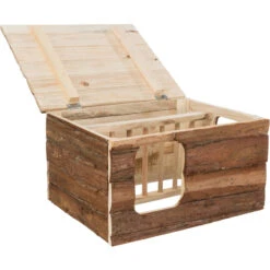 Natural Living Huisje Hilke Met Geïntegreerde Hooiruif