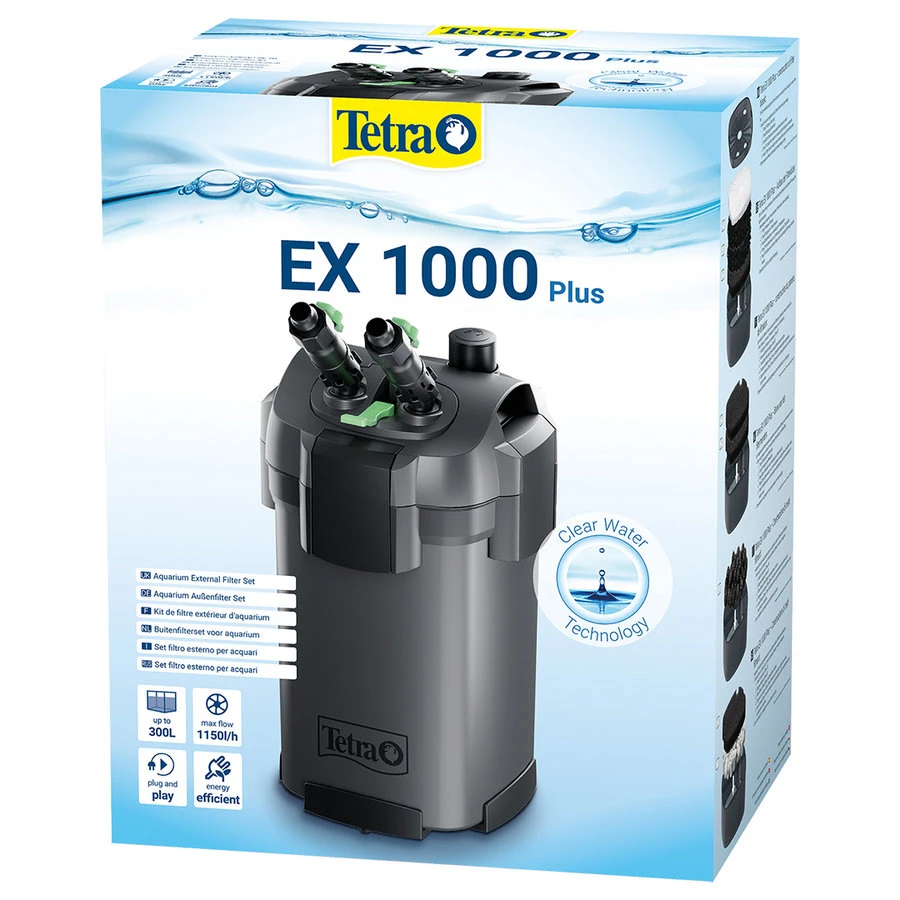 Tetra EX 1000 Plus Buitenfilterset | Energiezuinig En Stil 1 Tetra EX 1000 Plus Buitenfilterset | Energiezuinig En Stil