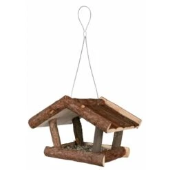 Trixie Natuurlijk Houten Voederhuis