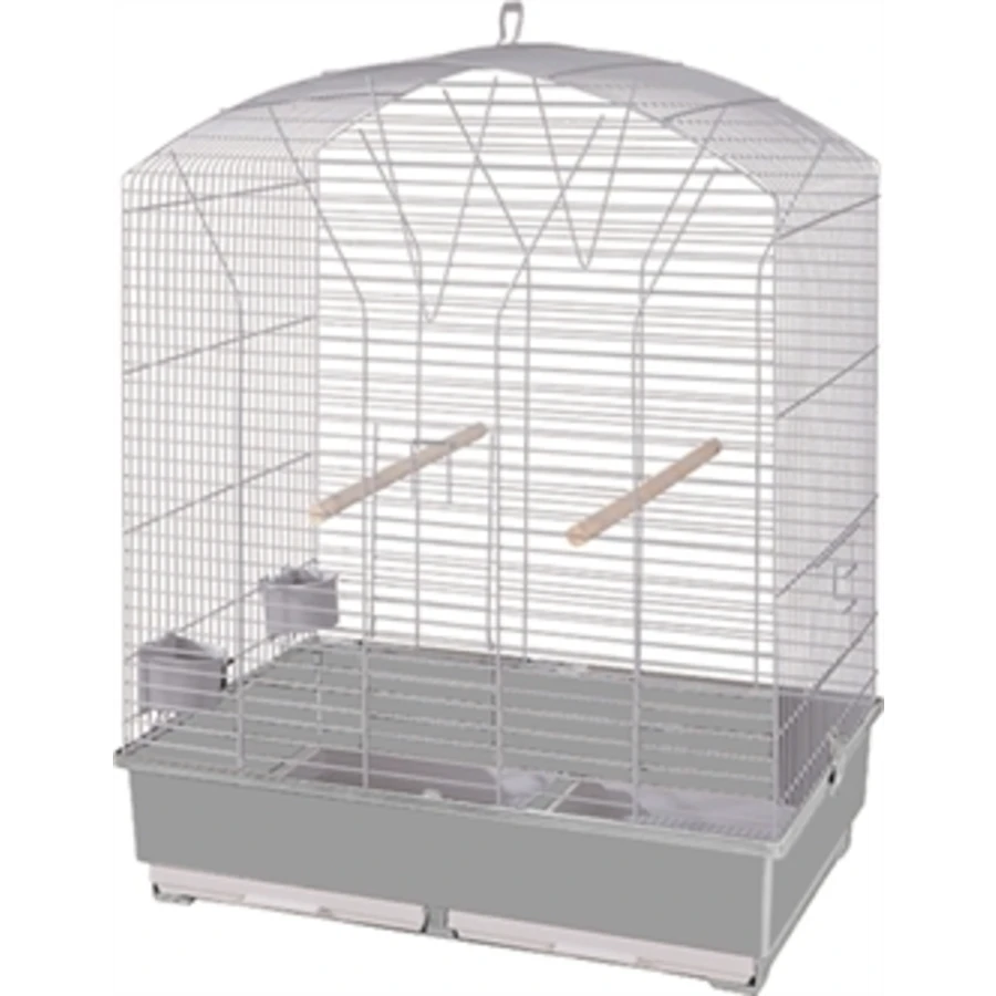 Voltrega Vogelkooi 842 Wit/Grijs 1 Voltrega Vogelkooi 842 Wit/Grijs